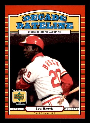 2001 Lou Brock #138