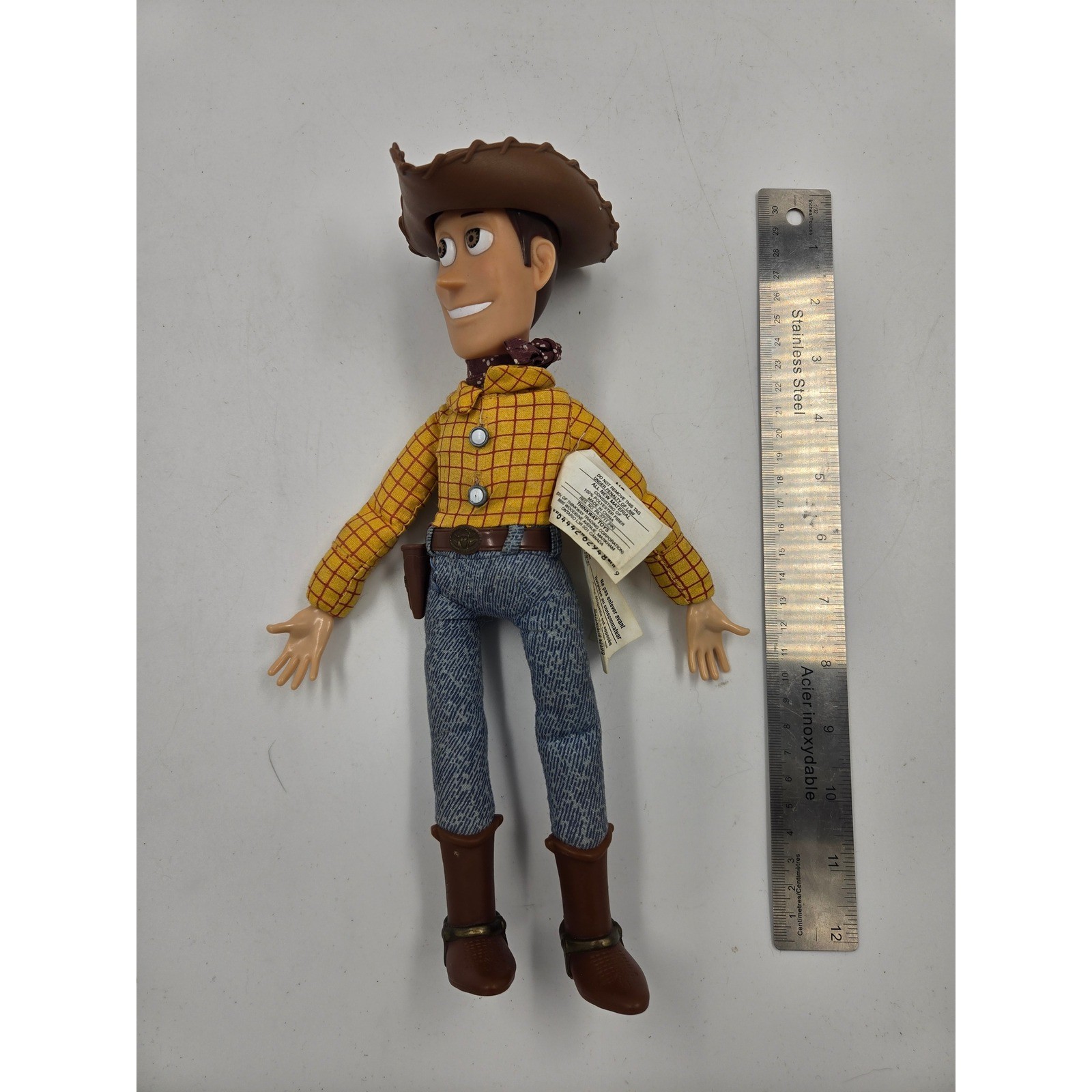 Toy Story Woody Talkin' Room Deputy Doll Figure Disney Pixar 1997 Thinkway WORKS