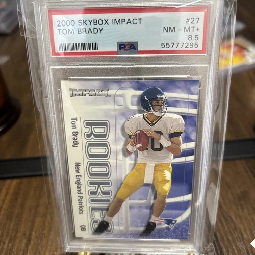 🦔🦔2000 Skybox Impact Rookies Tom Brady #27 (RC)🦔🦔