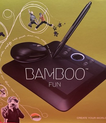 Bamboo Fun Wacom Tablet New Open Box Everything Included