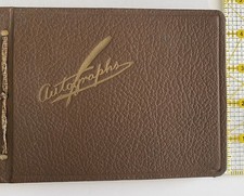 Vintage 1938 School Friend Autograph Book Nev...