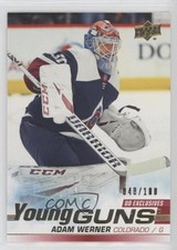 2019-20 SP Authentic Upper Deck Update Young Guns UD Exclusives Adam Werner a2v