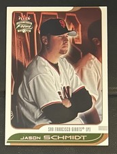 2002 Fleer Focus Jersey Edition Century /129 Jason Schmidt #204 Giants