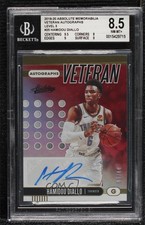 2019 Absolute Memorabilia Veteran Level 3 5/10 Hamidou Diallo BGS 8.5 Auto 1a07
