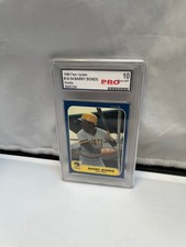 1986 Fleer Update #U-14 Barry Bonds Rookie Card   Future HOF?  *See Pics*. rookie card picture