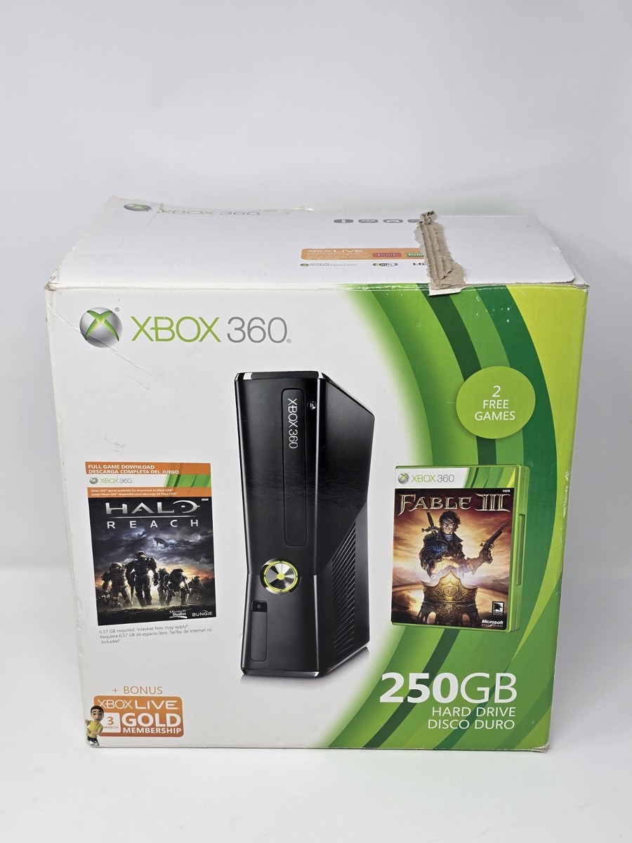 Xbox360 - xbox360　250GB Microsoft Xbox 360 S Console 250GB - Black | GameStop