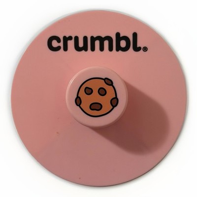 Official Crumbl Cookies Pink Cookie Cutter Kitchen Tool