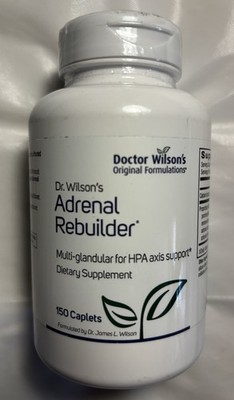 Dr. Wilson's Original Formulations Adrenal Rebuilder Supplement 150 Caps Exp2027