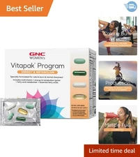 Complete Nutrition Vitapak for Women: 30 Servings of Energy & Mental Sharpness