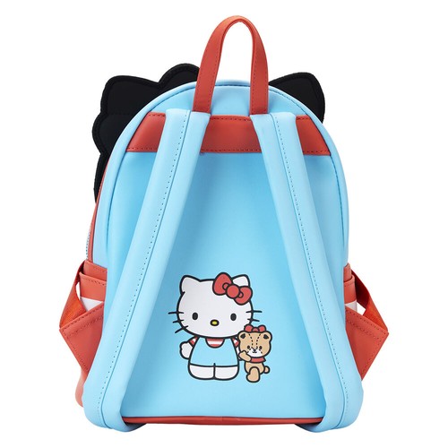 Loungefly Sanrio Hello Kitty & Tiny Chum Bear Sherpa Mini Backpack Bag - BNWT - Picture 4 of 8
