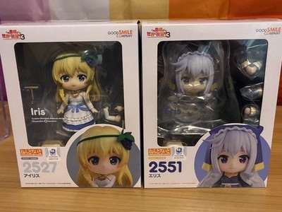 Nendoroid Iris 2527 and Eris 2551- Konosuba Figure Authentic