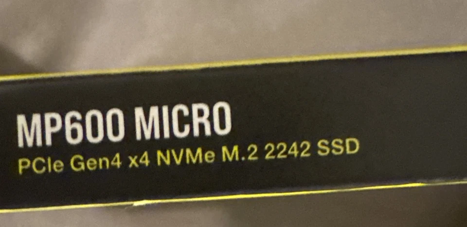 Corsair MP600 Micro 1TB M.2 NVMe PCIe x4 Gen4 2 SSD – M.2 2242 Sequential Read - Image 3 of 3