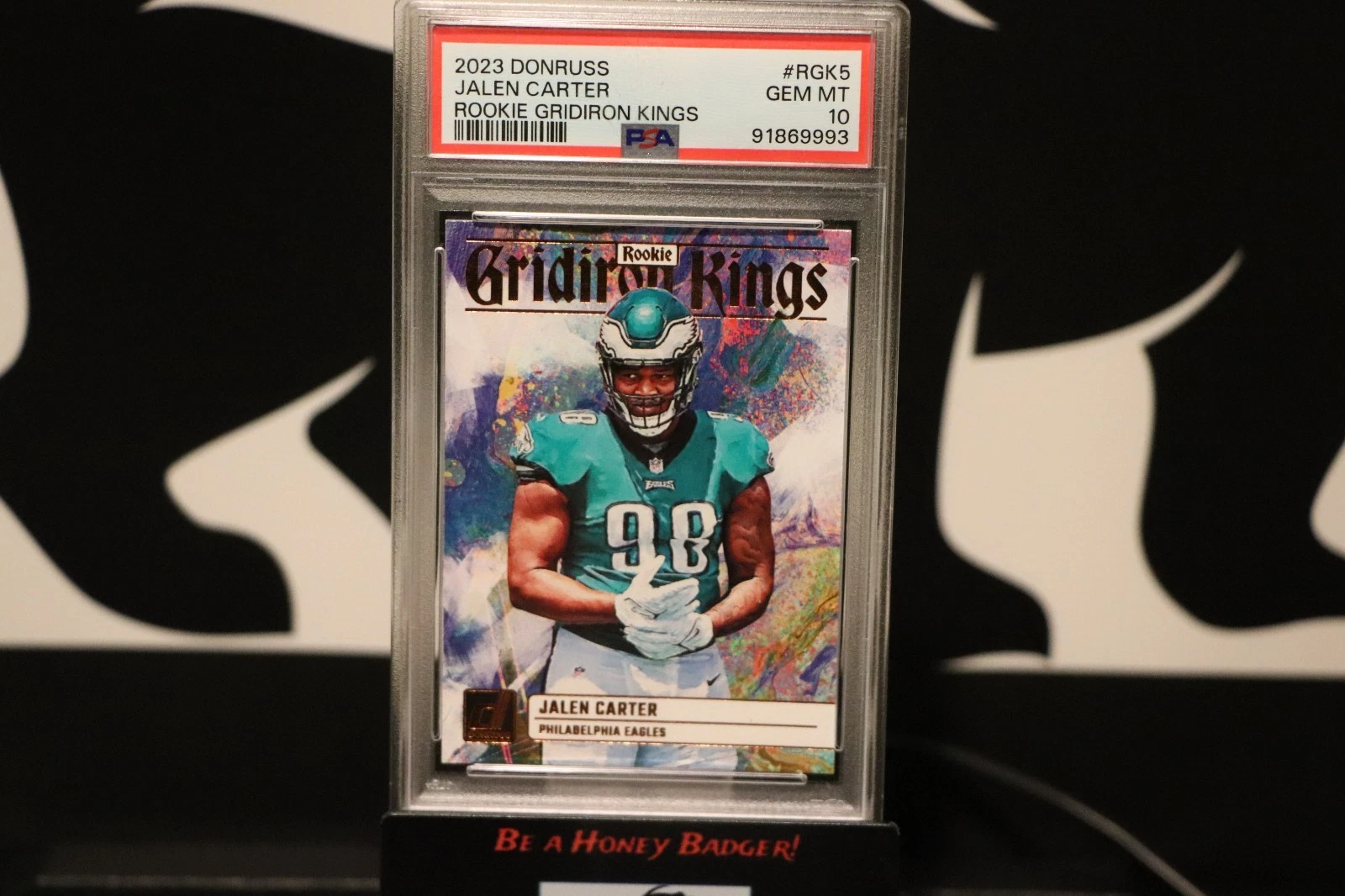 Jalen Carter Panini Donruss Rookie Gridiron Kings #RGK5 Base