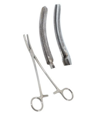 KONIG MDS2238141 Buie Pile Clamps, Curved, 8-1/4'' 