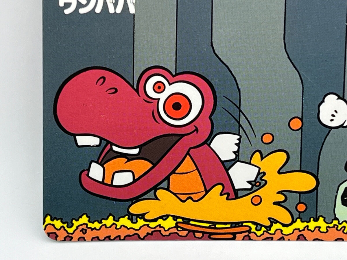 Blargg Mario Super Mario World Card Super Mario Bros.4