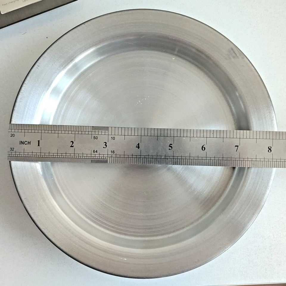 6,5 Zoll Kunefe Platte 6 Stück VOLL Aluminium Tablett Kunafa Konafa Kadaifi K... - Bild 4 von 4