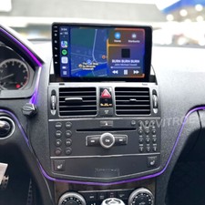 2+64GB Android 15.0 For Mercedes Benz C-Class 2008-2011 Stereo Radio Carplay GPS