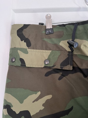NWT Vintage Camo Pants RAVEN Rain Stuff Camouflage GORE-TEX Shell Small Regular - Picture 5 of 7