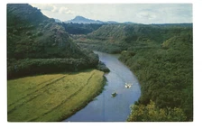 Wailua River Kauai Hawaiian Islands Postcard