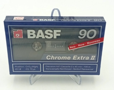 BASF Chrome Extra II 90 Leerkassette neu