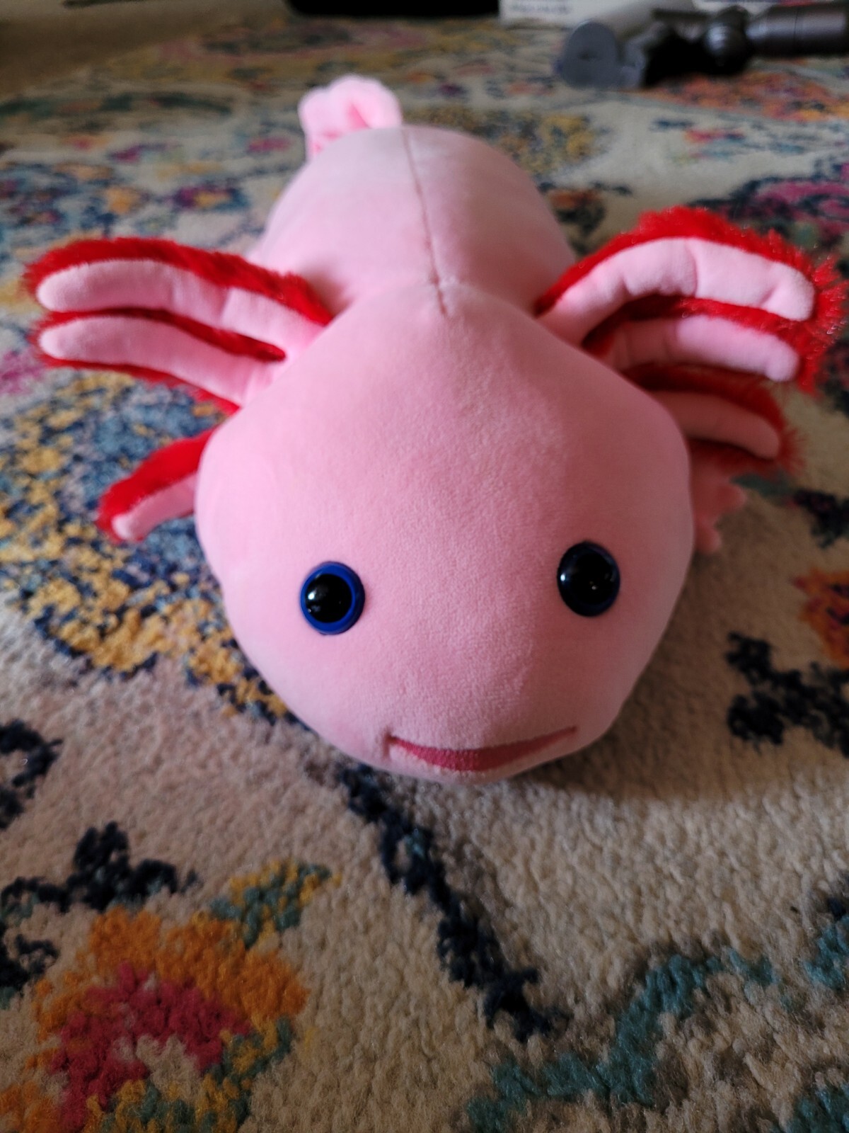 Axolotl Stuffed Animal ADORE PLUSH Toy 21" Bendable Gills Soft & Squeezable Pink