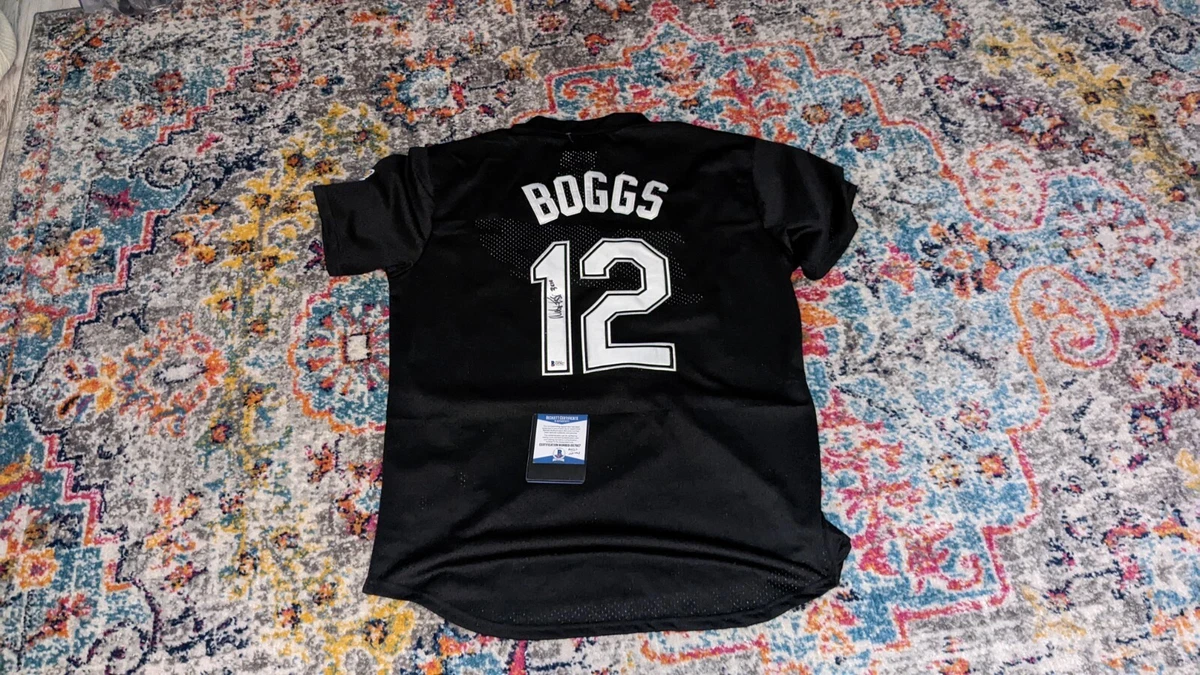 Wade Boggs Tampa Bay Devil Rays Signed Jersey Beckett Certified