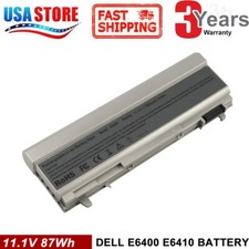 6/9 Cell Battery For Dell Latitude E6400 E6410 E6500 E6510 PT434 W1193 Laptop