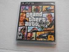 GRAND THEFT AUTO V GTA 5 (Sony PlayStation 3 PS3, 2013) Complete with Map Manual
