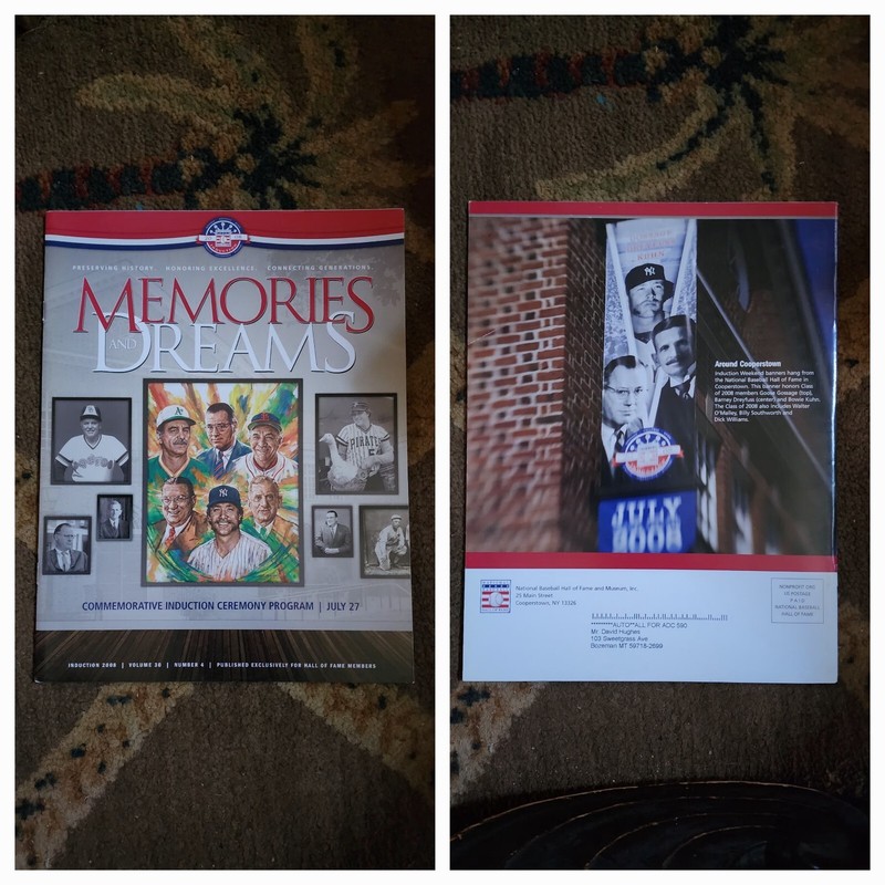 Memories And Dreams Magazine Induction July 27th 2008 Volume 30 Number 4 Goose 
