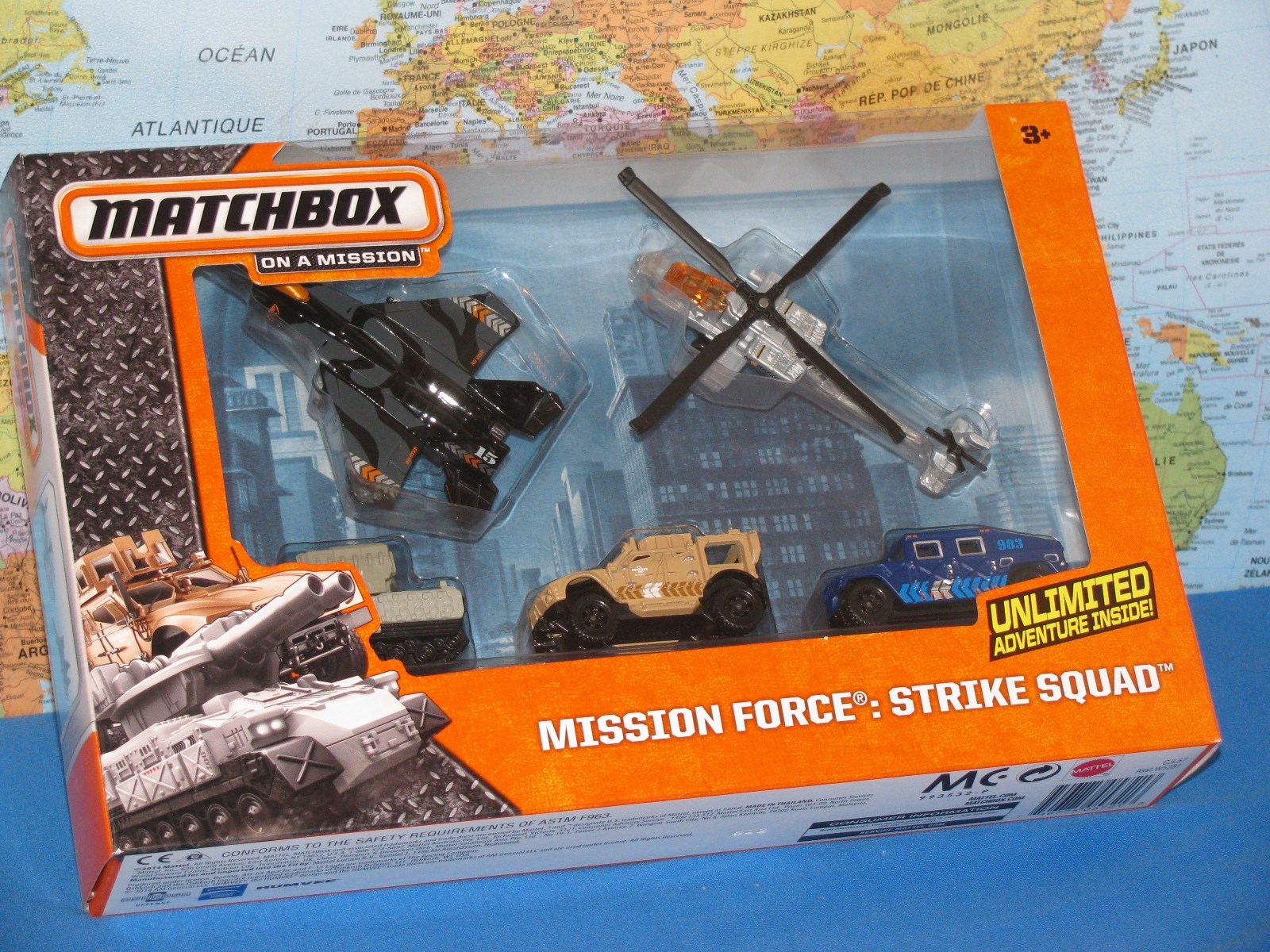 matchbox on a mission