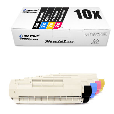 10X Toner For OKI MC 560 DN Plus N CMYK