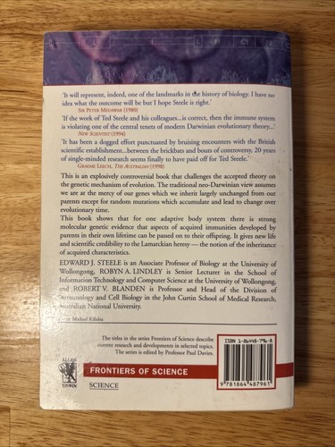 Lamarck's Signature Steele PB Book 1998 Signed Retrogenes and Natural Selection - 第 2/9 張圖片