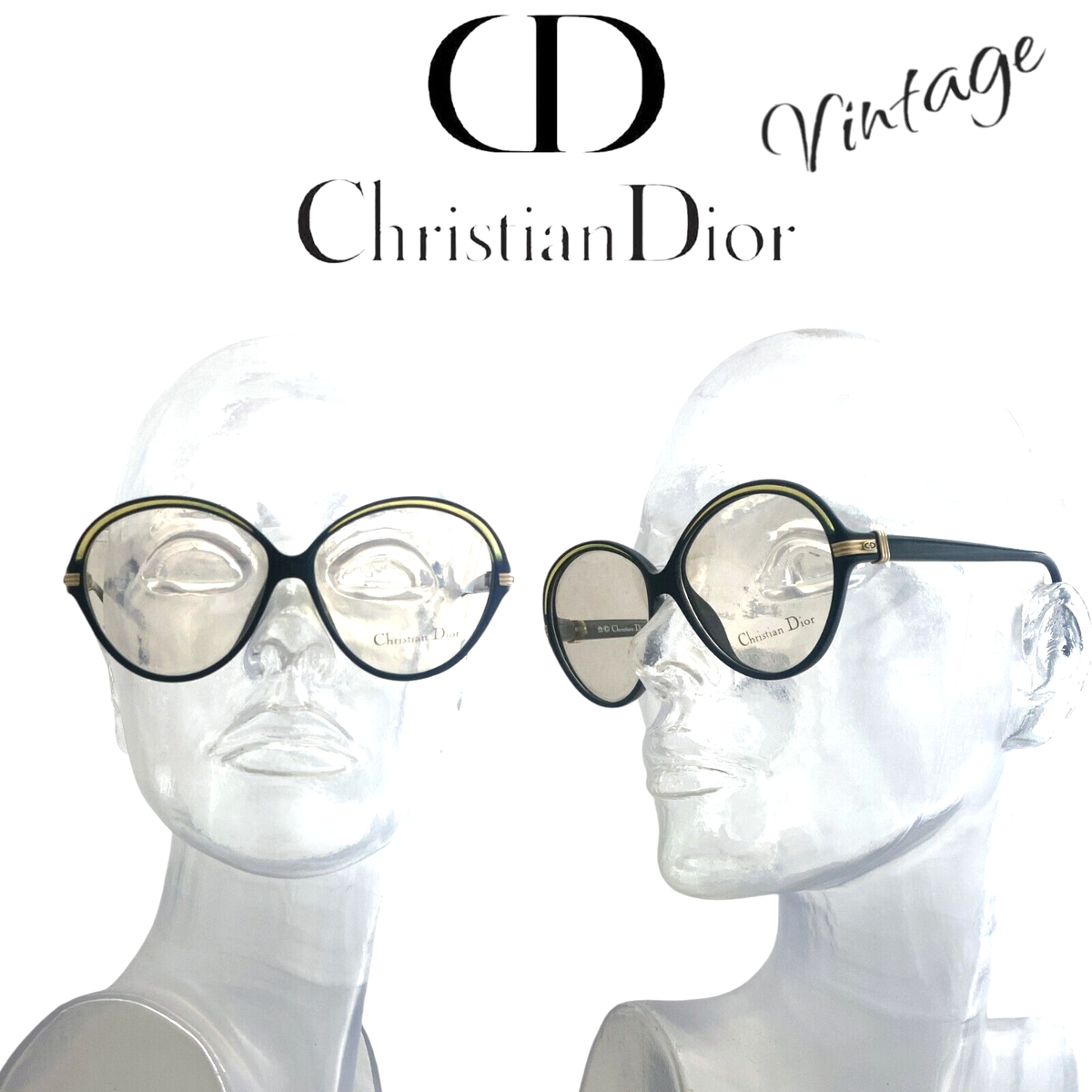 CHRISTIAN DIOR..VINTAGE.80s AUSTRIA Vintage Christian Dior Sunglasses Made In Austria - 95 For  main image 4