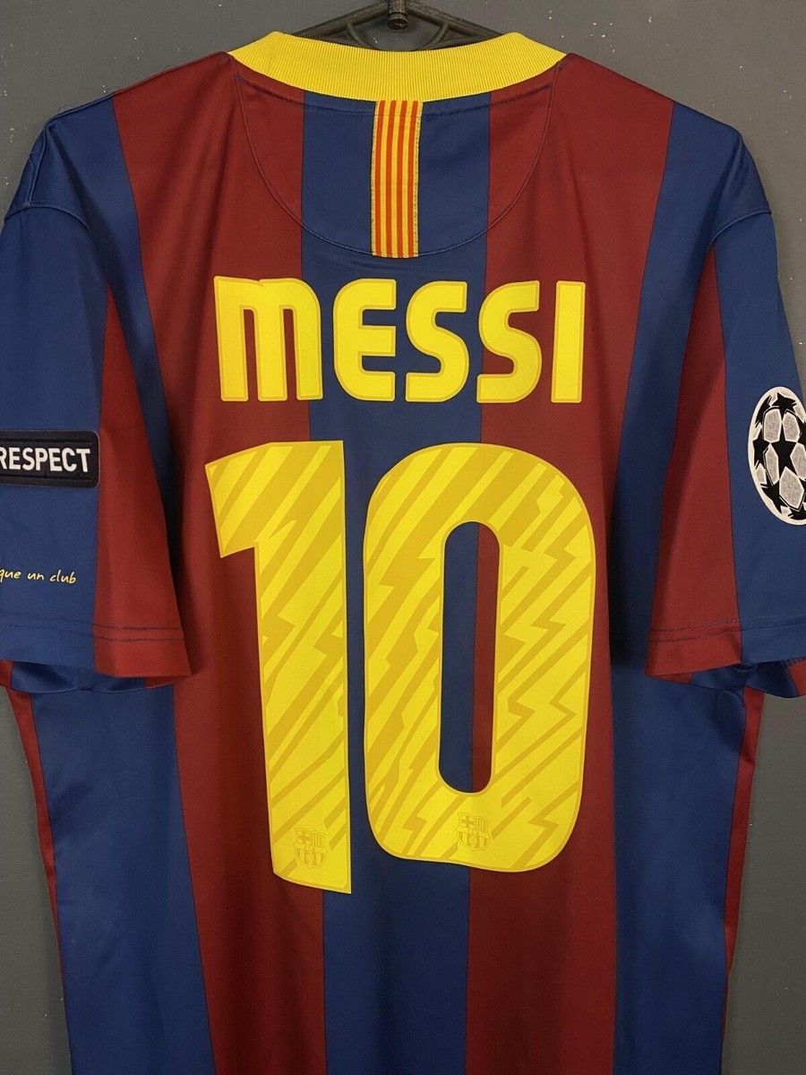 MEN'S UEFA LEO MESSI FC BARCELONA 2010/2011 FOOTBALL SOCCER