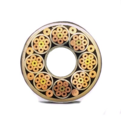 #ad Mosaic Brass Pins Rivets Screws Knife Handle Pins 9cm Length 10mm Diameter 1 Pc $19.07