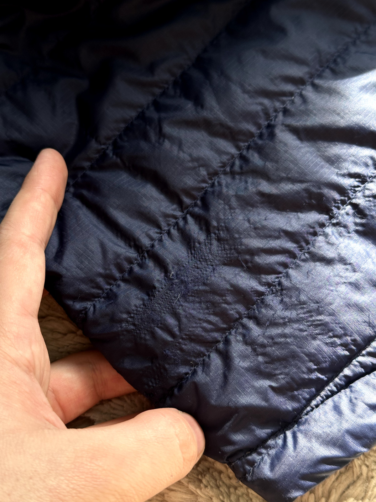 Rab Microlight Down Quantum Pertex Blue Navy Puff… - image 8