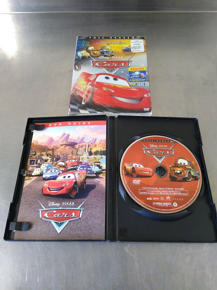 ディズニー7インチポータブルDVDプレーヤー cars DISNEY・PIXAR Disney