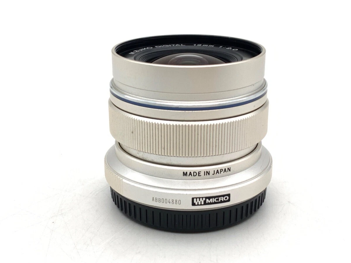 Olympus M.Zuiko Digital Ed 12Mm F2.0 Silver Interchangeable Lens