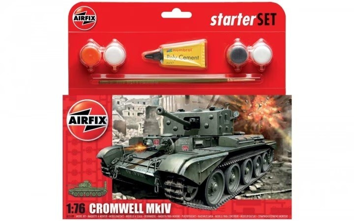 Airfix A55109A 1:76th scale Starter Set Cromwell Mk.IV