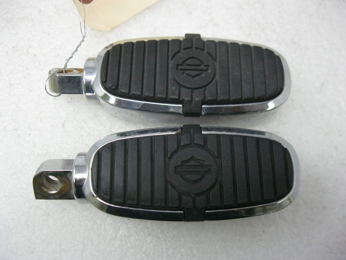 ハーレー Harley-Davidson OEM Bar & Shield Crested Footpegs (PAIR