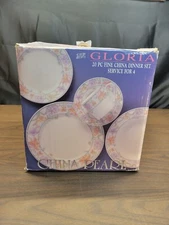 China Pearl Stoneware, 4 Each 5pc Place Settings, Set Of 20