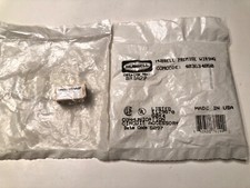 Lot of 2 Hubbell 2 Pair 4 Conductor Telephone Line Inline Adapter Splice BR-IA2P