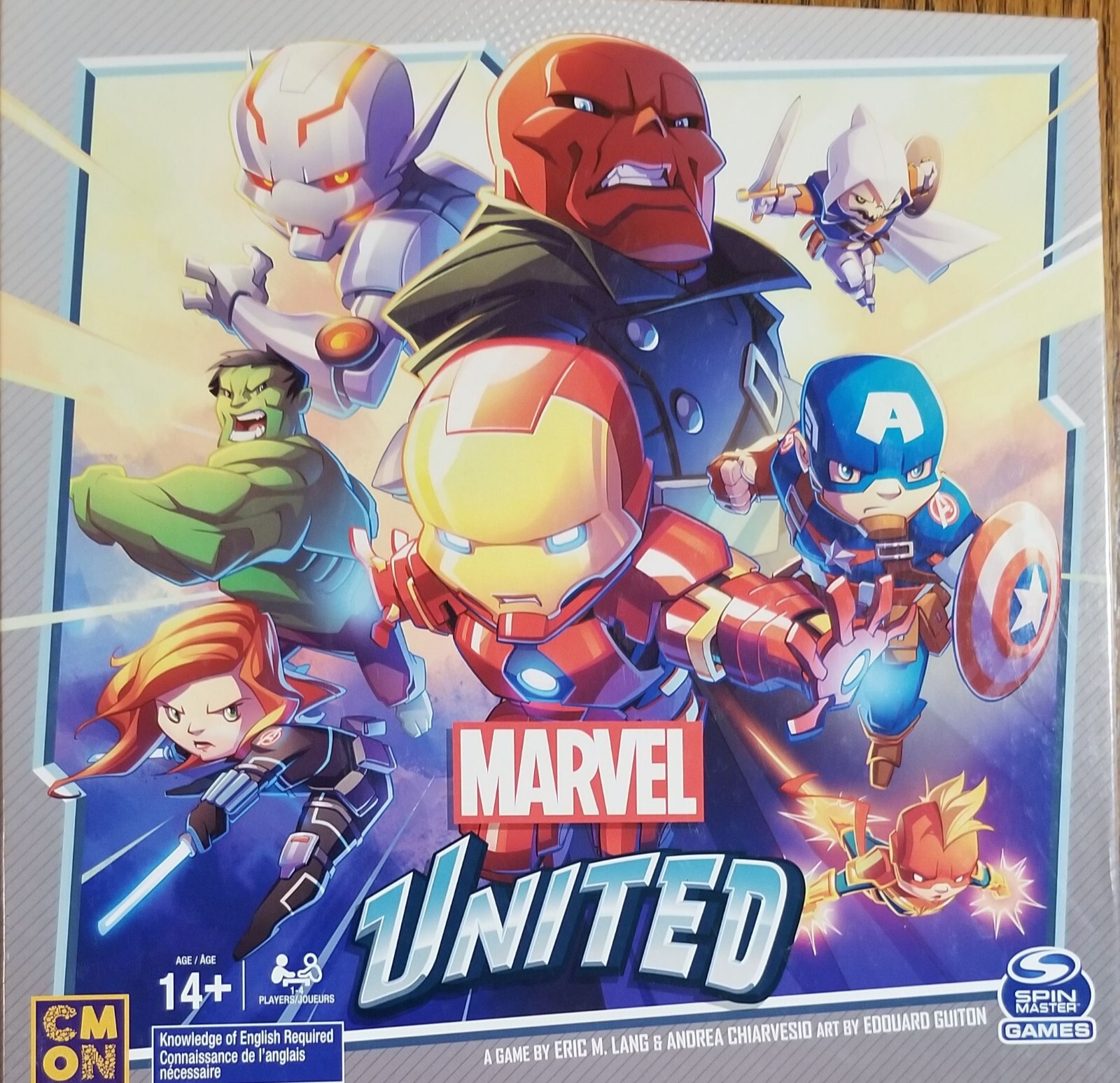 Marvel United Board Game (Great Condition)