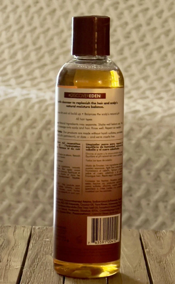 Champú hidratante Eden Bodyworks Jojoba Monoi 8 OZ limpieza suave nutritivo Foto 2 de 2