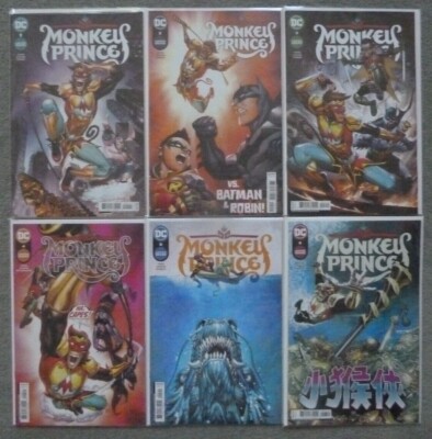 MONKEY PRINCE #1-6 SET..YANG/CHANG..DC 2022 1ST PRINT..NM..2,3,4,5