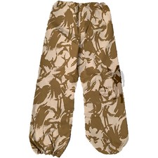 British Army Waterproof Wet Weather DPM Desert S95 Goretex Over Trousers Surplus