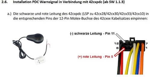 für Peugeot 308 CC 308 SW Auto Radio Adapter Lenkrad Adapter PDC Einparkhilfe - Picture 8 of 8