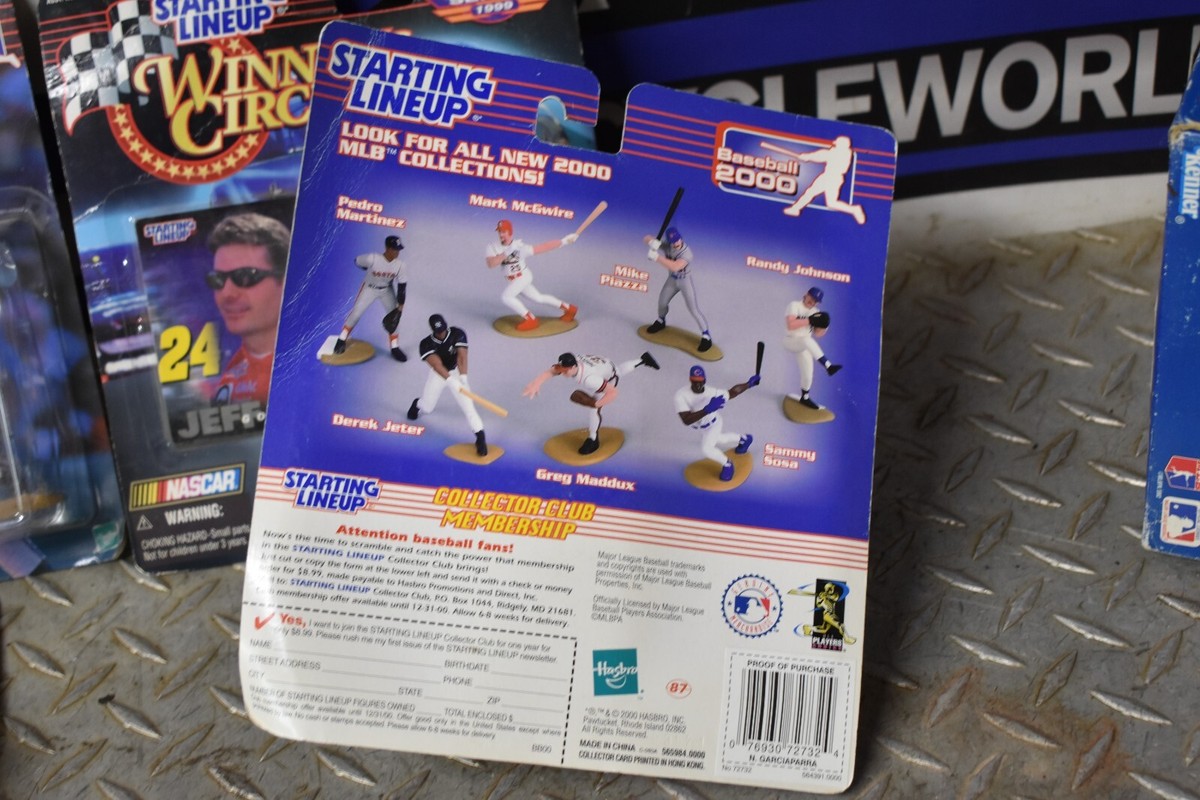 824 7 STARTING LINE UP SPORT BASEBALL CARD FIGURES GRIFFEY MLB NFL