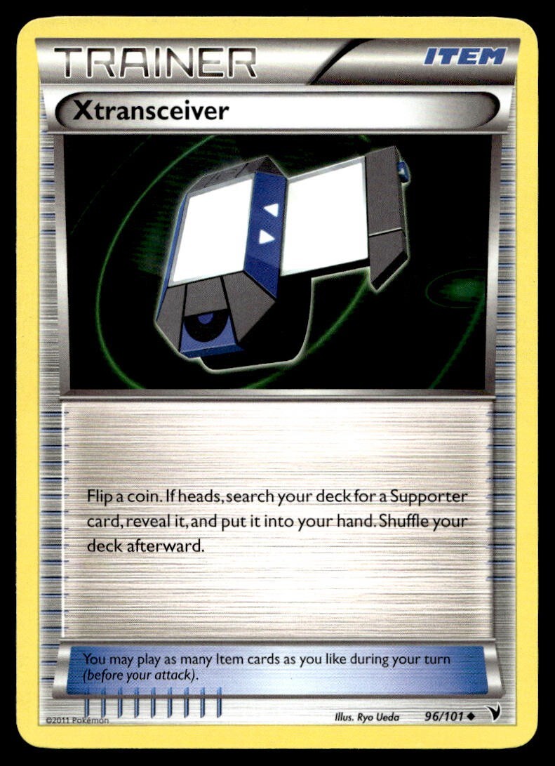 Xtransceiver 96/101 Pokemon Card Noble Victories Uncommon Trainer