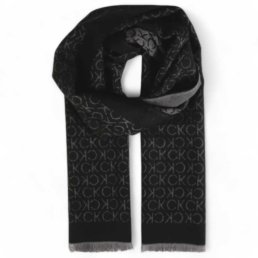 Модель Sciarpa CALVIN KLEIN С МОНОГРАММОЙ Uomo Nero - K50K509700-BAX 8690₽